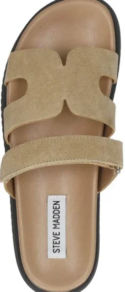 Steve Madden Missile Sandal Beige New