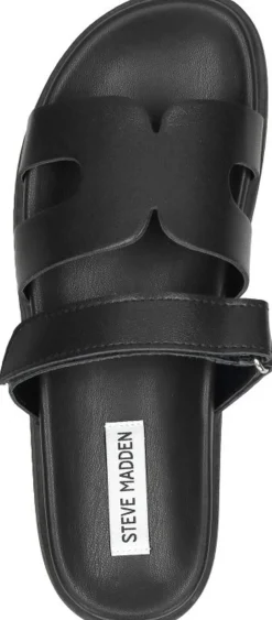 Steve Madden Missile Sandal Zwart Hot