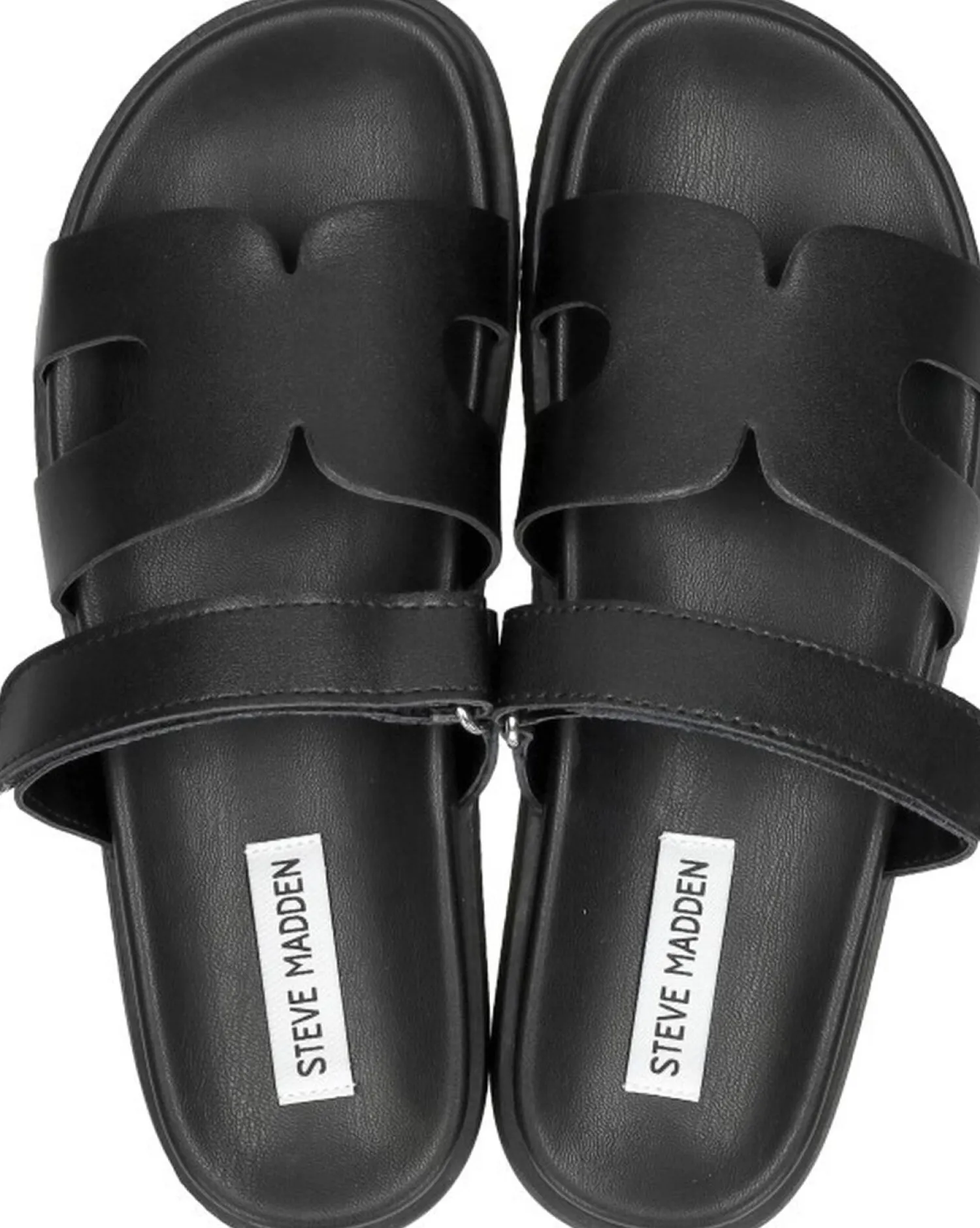 Steve Madden Missile Sandal Zwart Hot