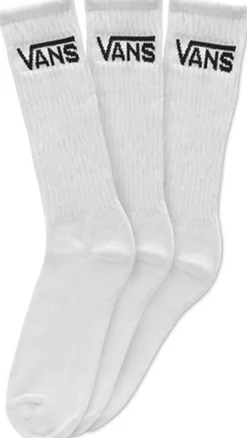 Vans MN Classic Crew 3-Pack Wit Hot