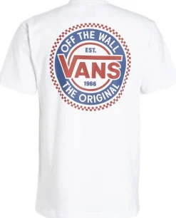 Vans MN Original Checkerboard CO SS Wit Outlet