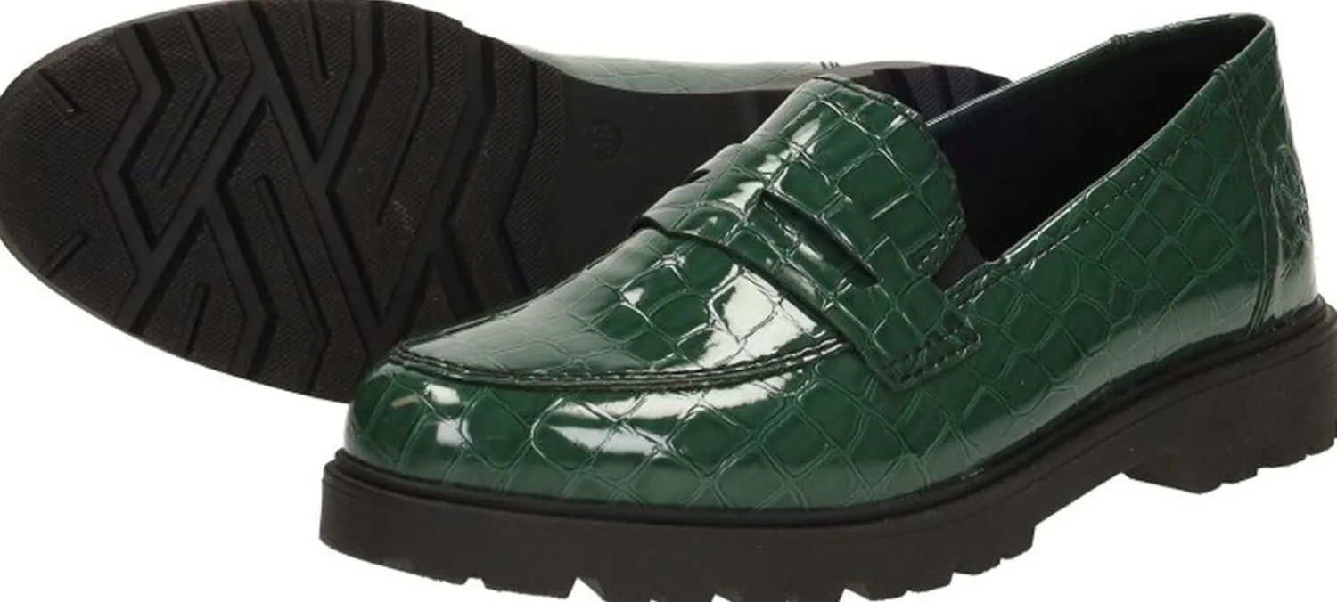 Rieker Mocassin Groen Clearance