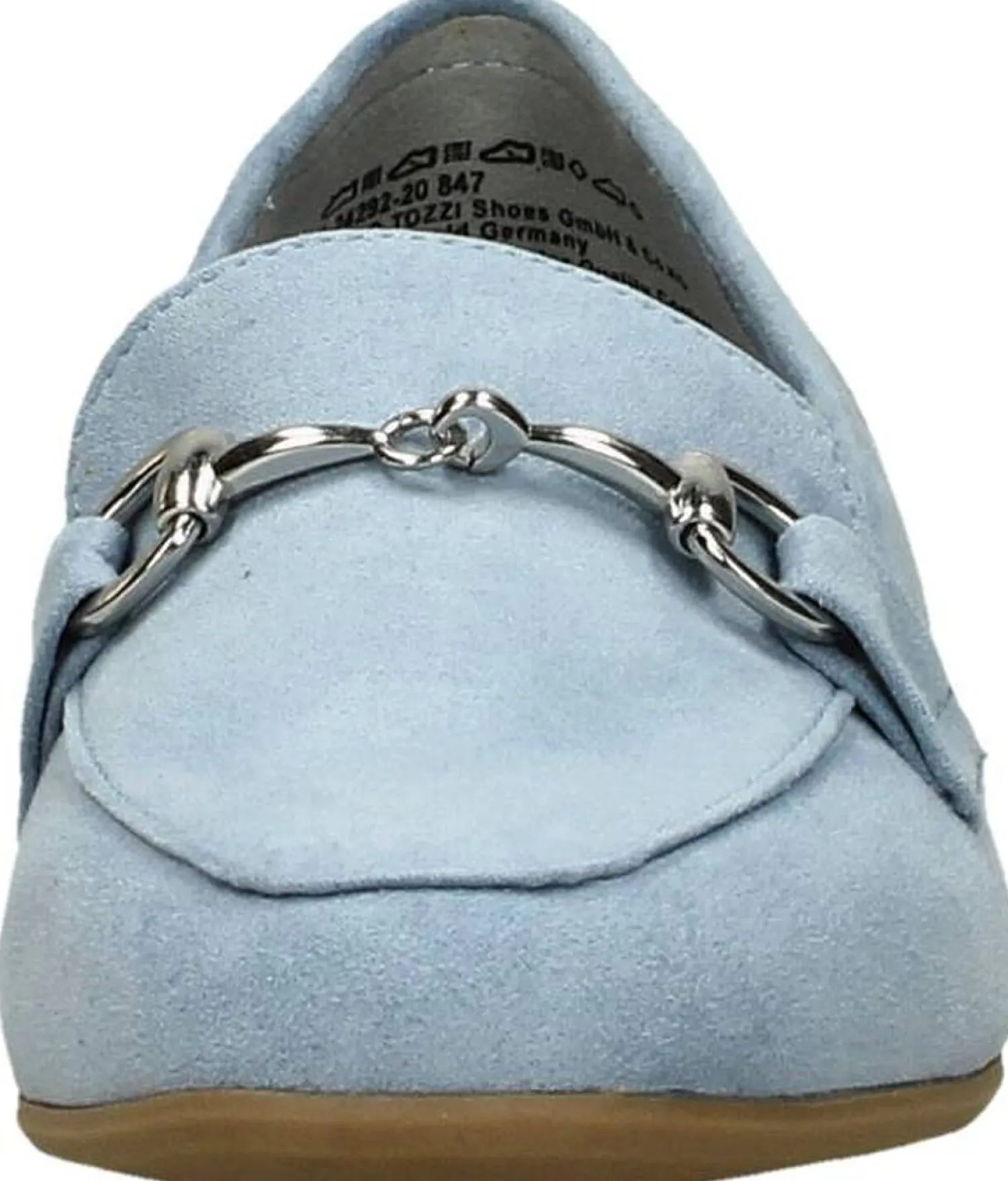 Marco Tozzi Mocassin Licht blauw Hot
