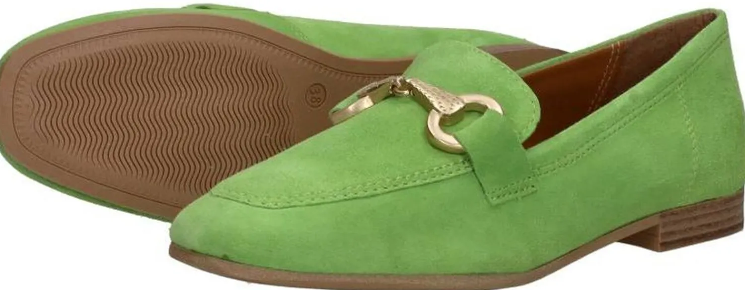 Tamaris Mocassin Groen Outlet