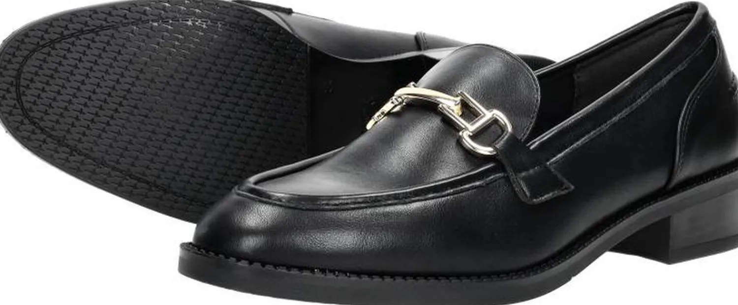 Tamaris Mocassin Zwart Fashion