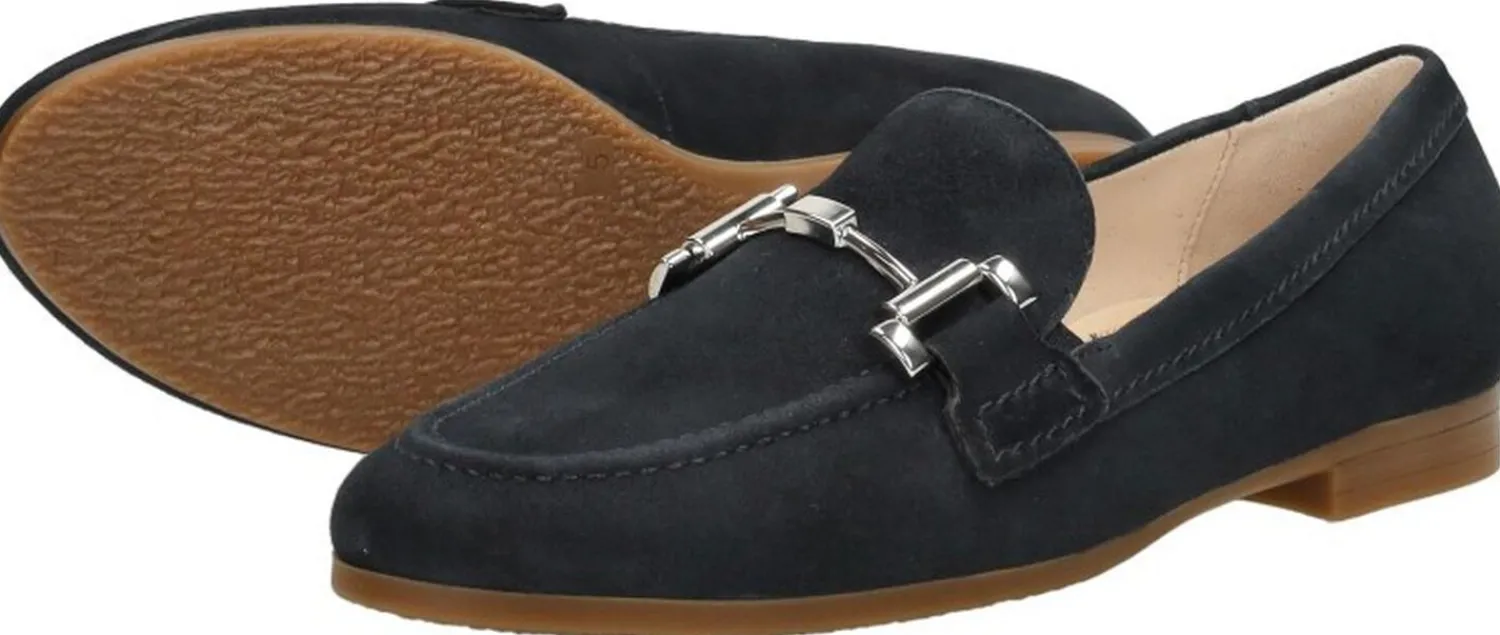 Gabor Mocassin Blauw Clearance