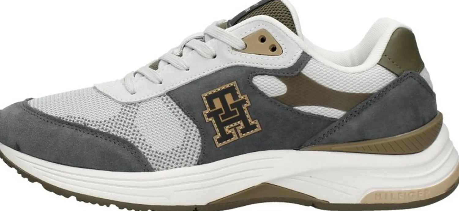 Tommy Hilfiger Modern Prep Sneaker II Mix Khaki Outlet