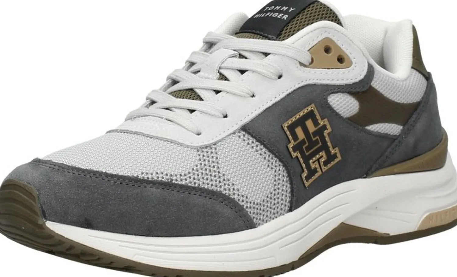 Tommy Hilfiger Modern Prep Sneaker II Mix Khaki Outlet