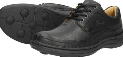 Clarks Nature Three Zwart Clearance