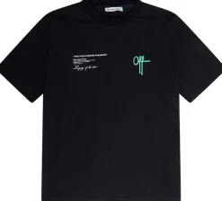 Off The Pitch Neo Regular Fit Tee Zwart Outlet