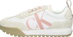 Calvin Klein New Retro Runner Laceup Low Wit Hot