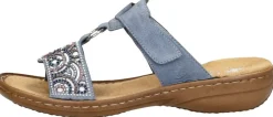 Rieker Open Teen Blauw New