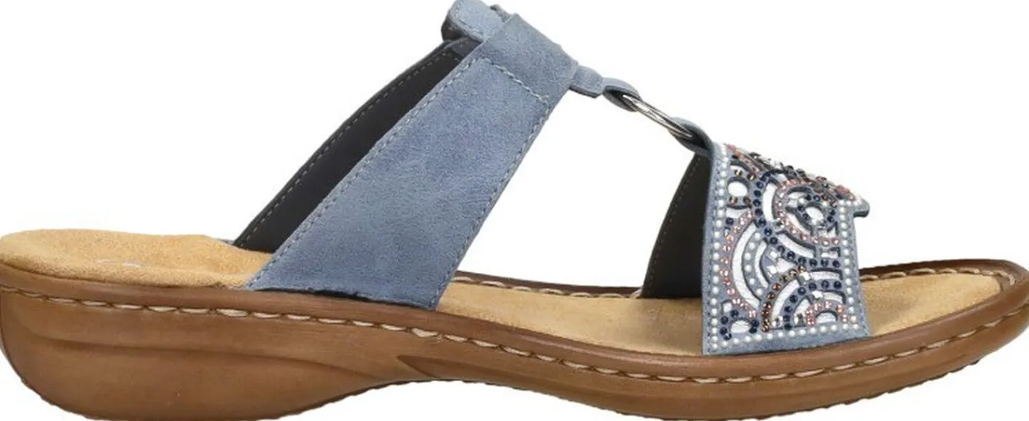 Rieker Open Teen Blauw New