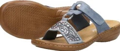 Rieker Open Teen Blauw New
