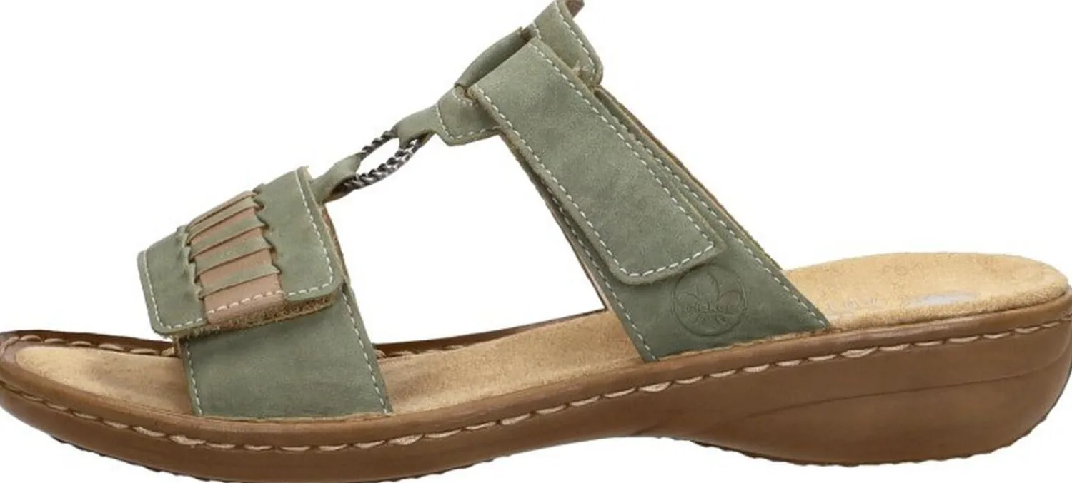 Rieker Open Teen Groen Fashion