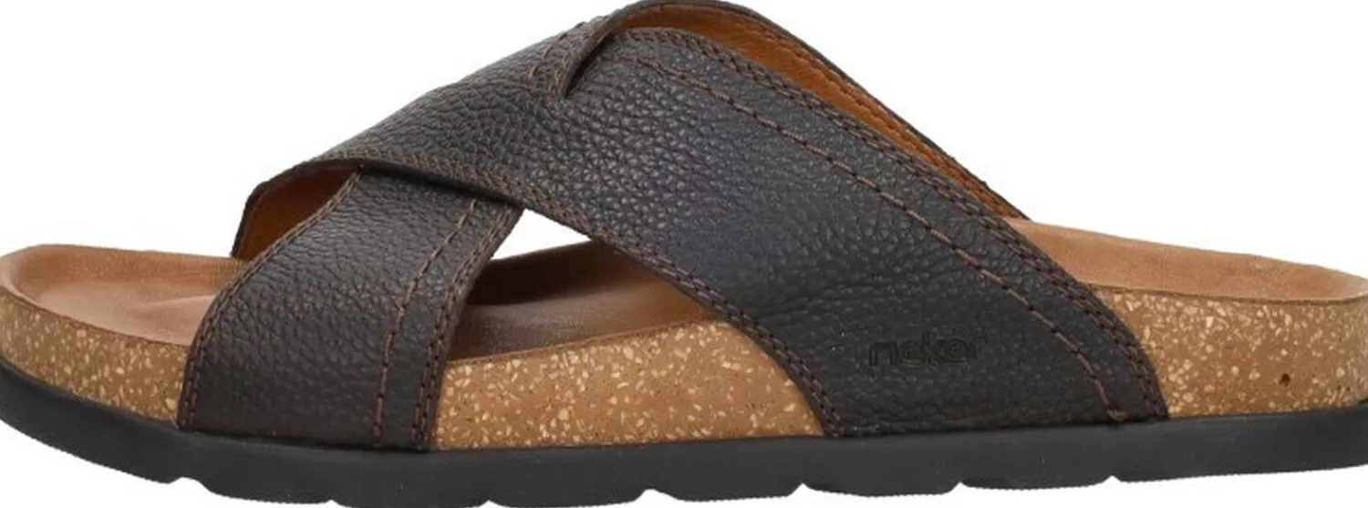 Rieker Open Teen Donkerbruin Discount