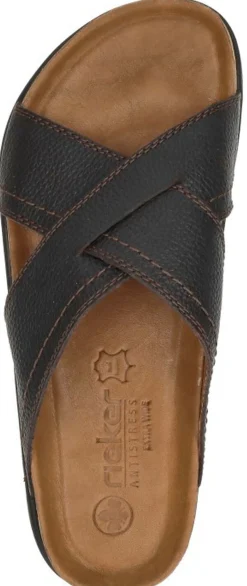 Rieker Open Teen Donkerbruin Discount