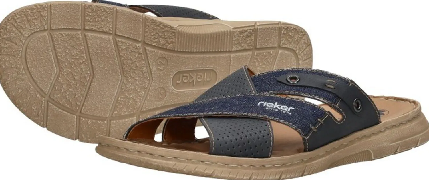 Rieker Open Teen Blauw Hot