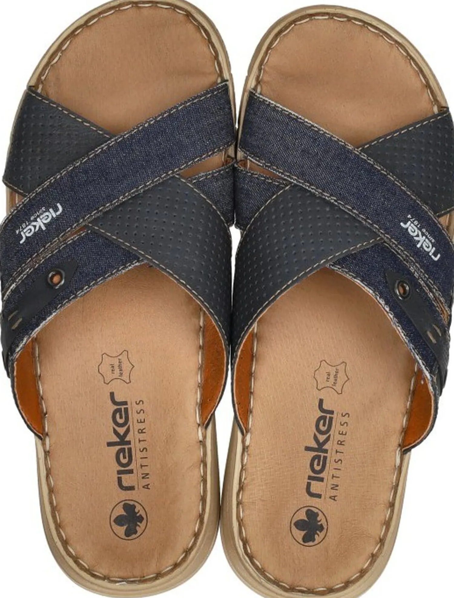 Rieker Open Teen Blauw Hot