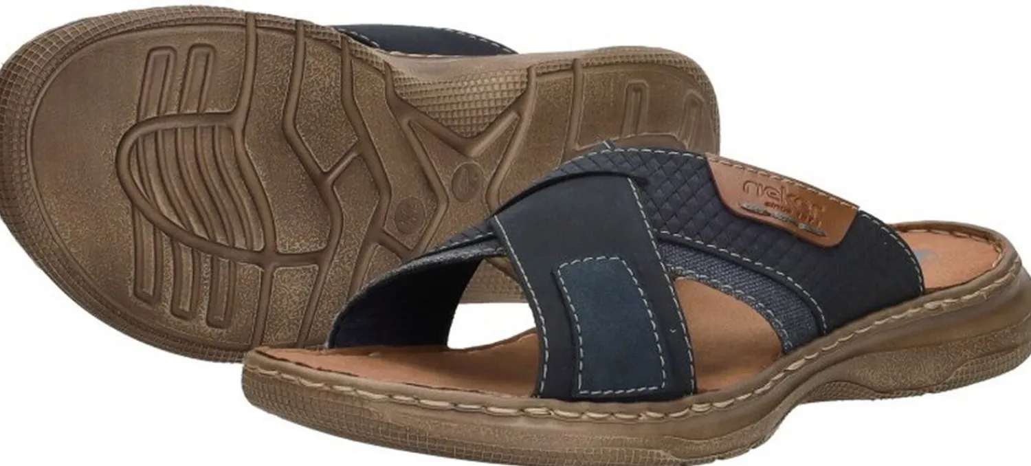 Rieker Open Teen Blauw New