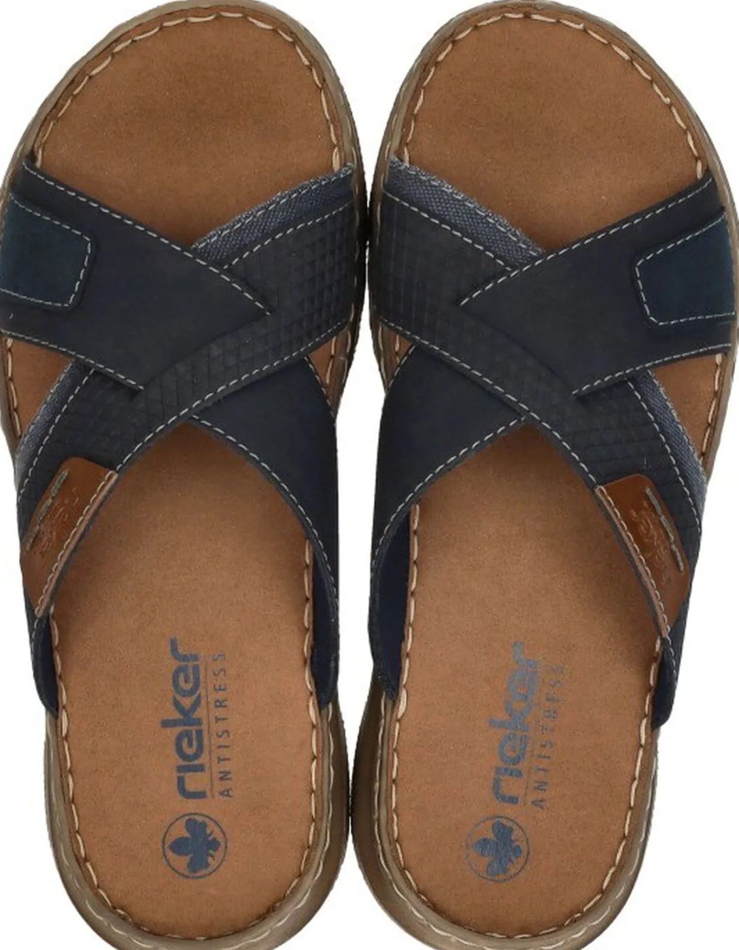 Rieker Open Teen Blauw New