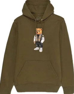 Baron Filou Organic Hoodie Filou XXXII. Groen Outlet
