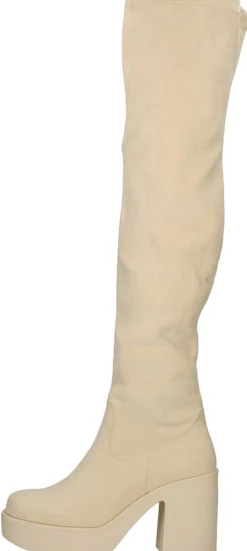 Posh By Poelman Overknee Laarzen Beige Online