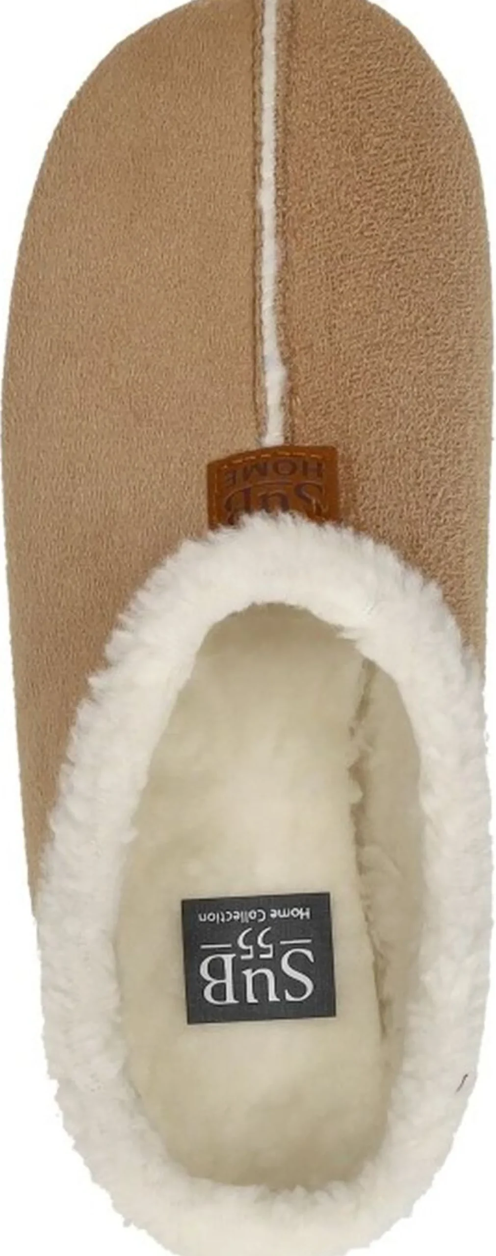 Sub55 Home Collection Pantoffels Dicht Beige Discount