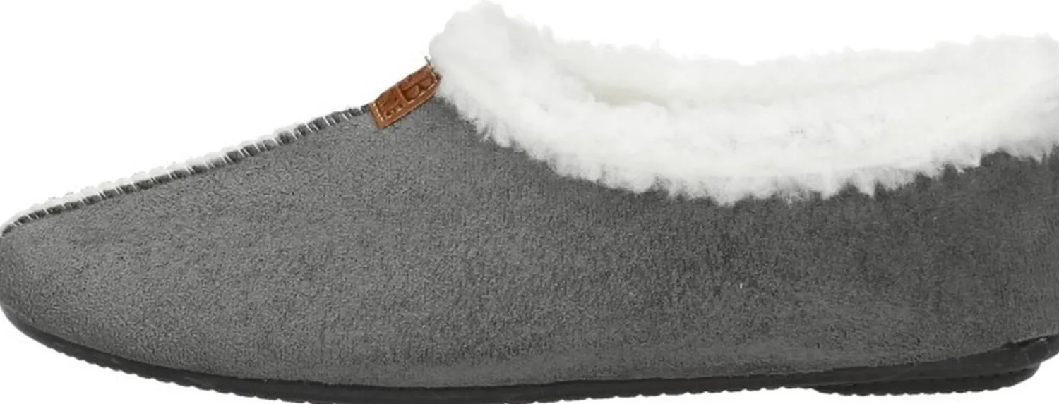 Sub55 Home Collection Pantoffels Dicht Donkergrijs Hot