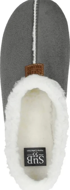 Sub55 Home Collection Pantoffels Dicht Donkergrijs Hot