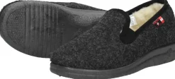 Cal Pantoffels Dicht Donkergrijs Best