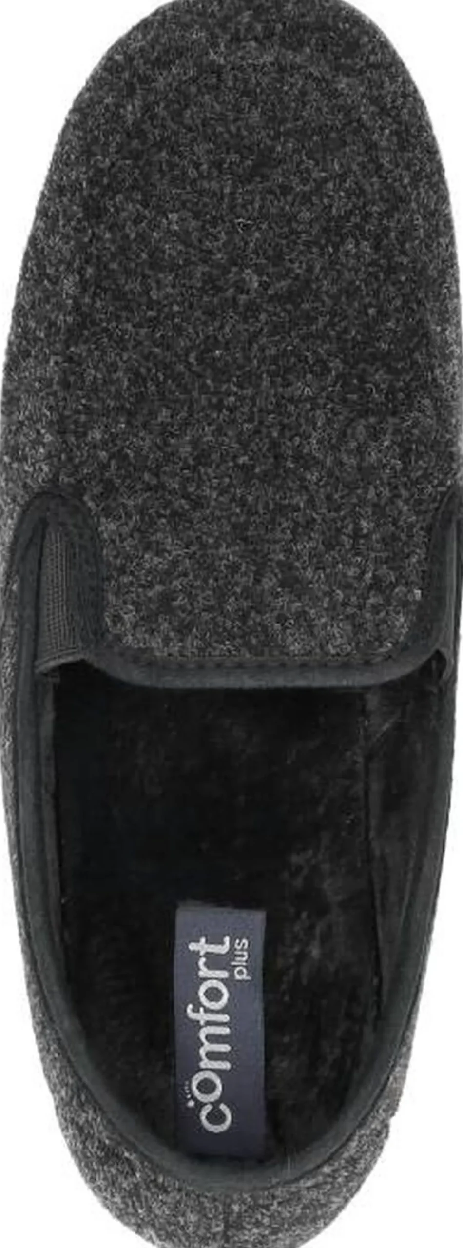Comfort Plus Pantoffels Dicht Zwart Outlet