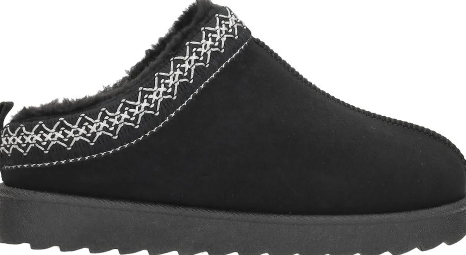 Sub55 Home Collection Pantoffels Dicht Zwart Outlet