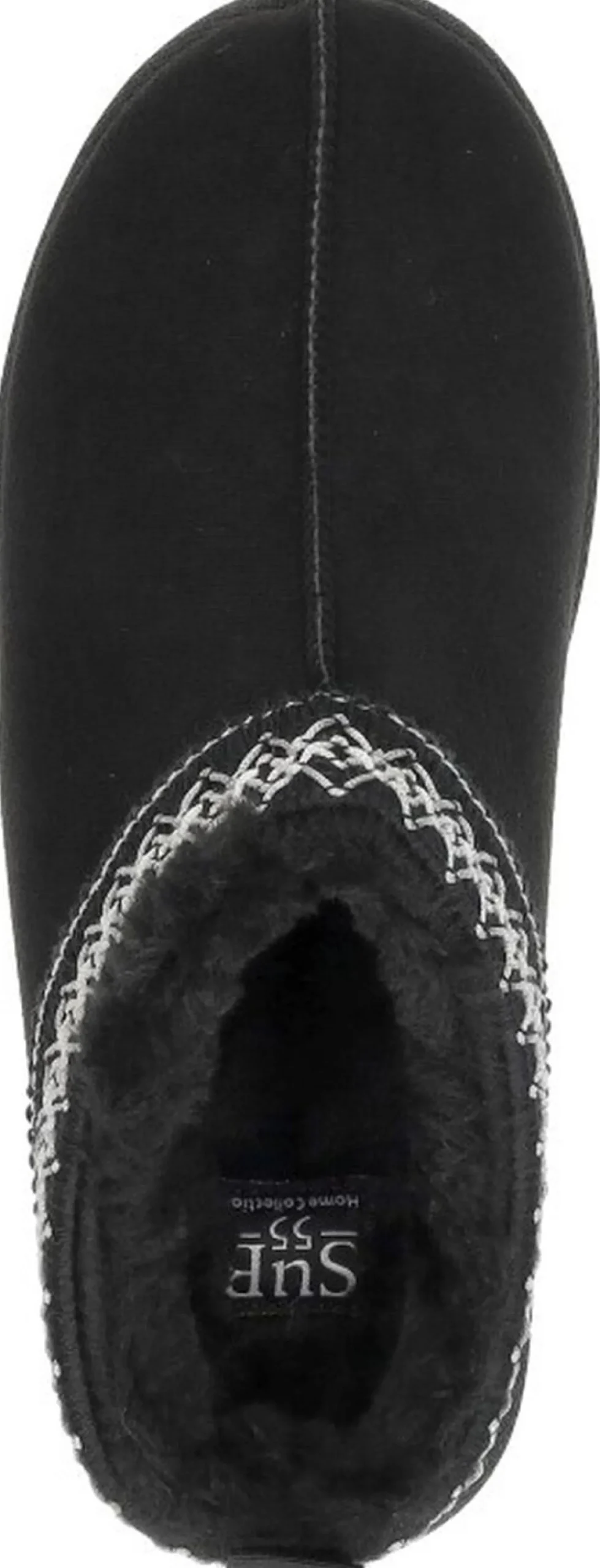 Sub55 Home Collection Pantoffels Dicht Zwart Outlet