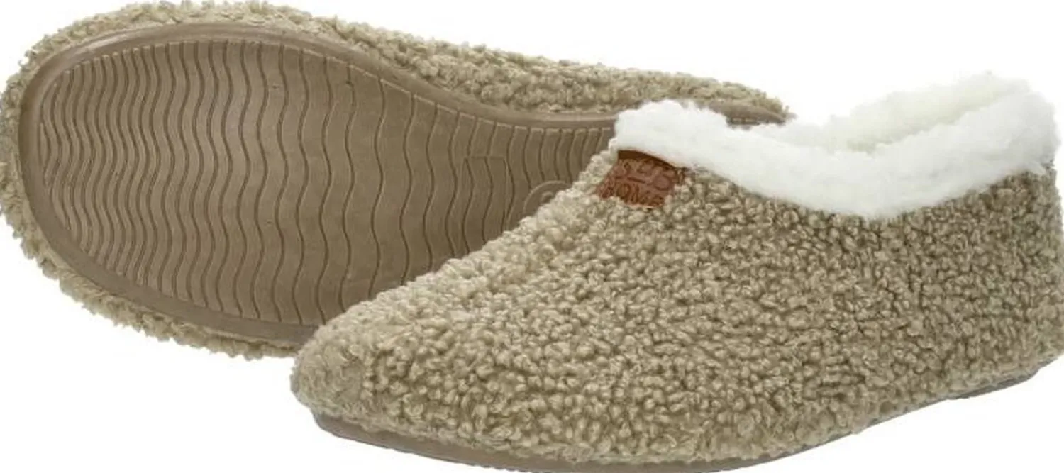 Sub55 Home Collection Pantoffels Dicht Beige Outlet