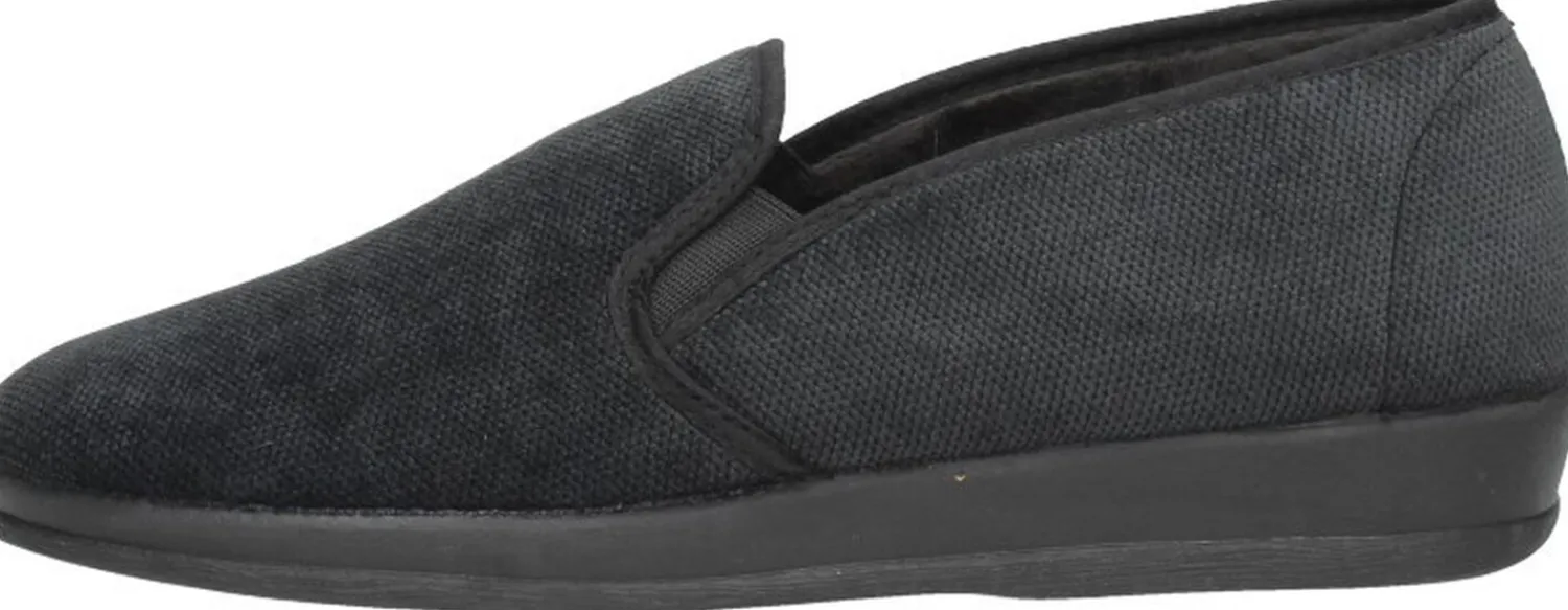 Comfort Plus Pantoffels Dicht Zwart New