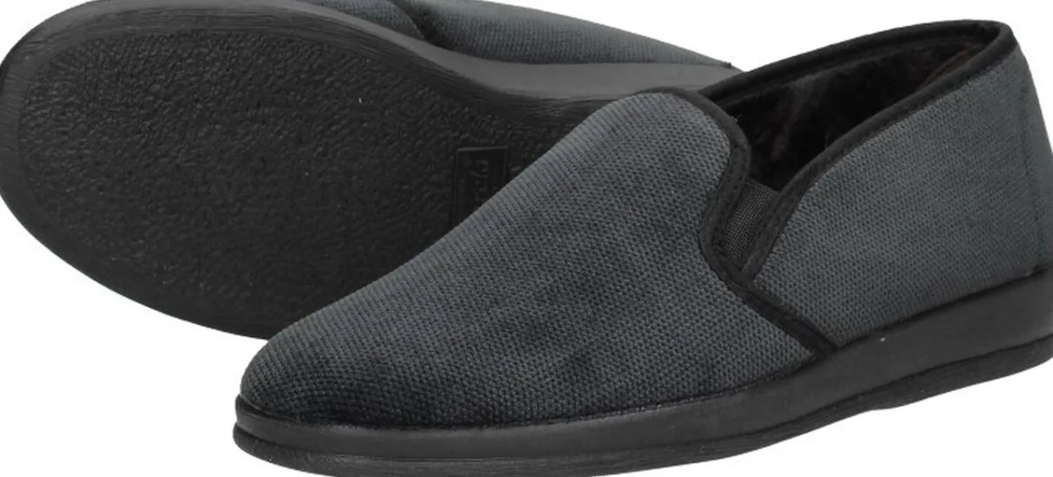 Comfort Plus Pantoffels Dicht Zwart New