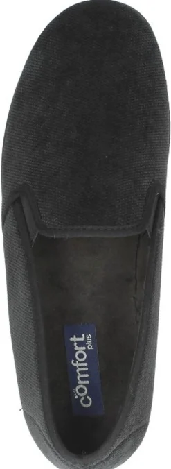 Comfort Plus Pantoffels Dicht Zwart New
