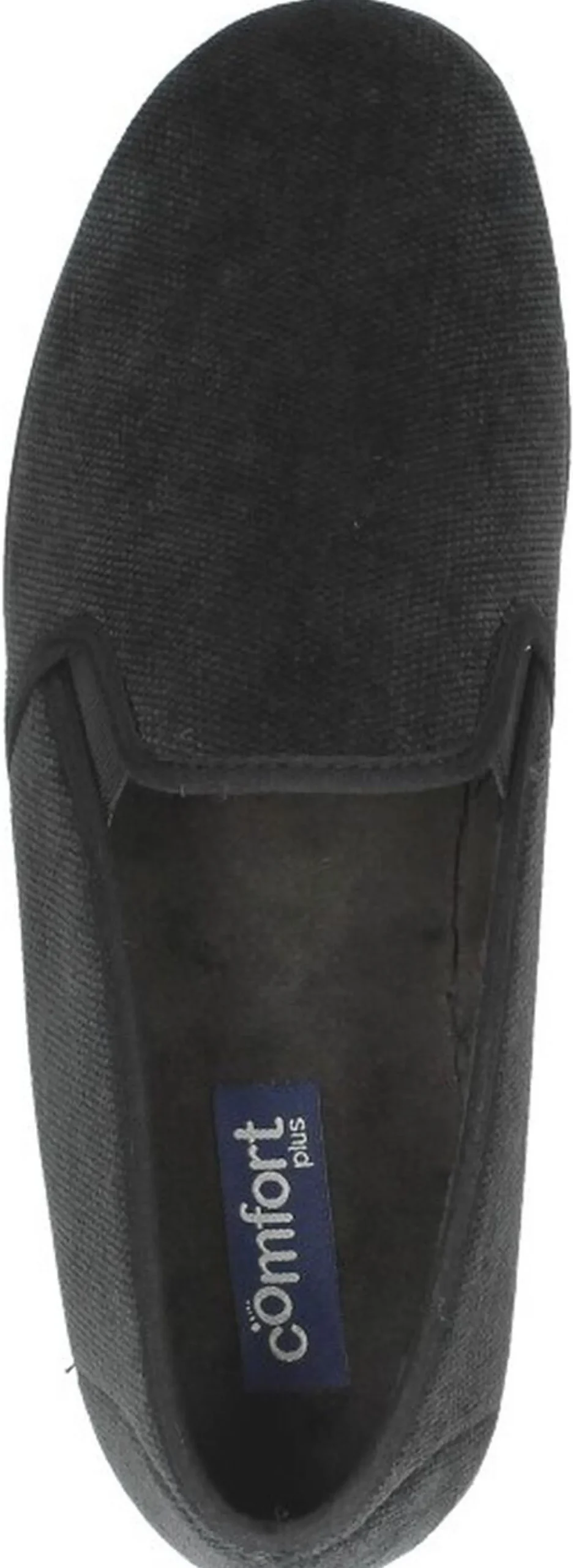Comfort Plus Pantoffels Dicht Zwart New