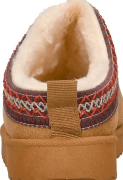 Sub55 Home Collection Pantoffels Dicht Cognac New