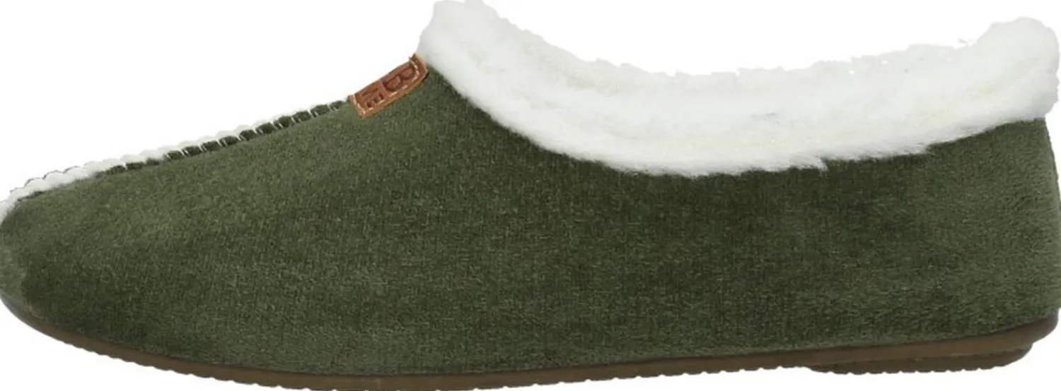 Sub55 Home Collection Pantoffels Dicht Khaki Hot