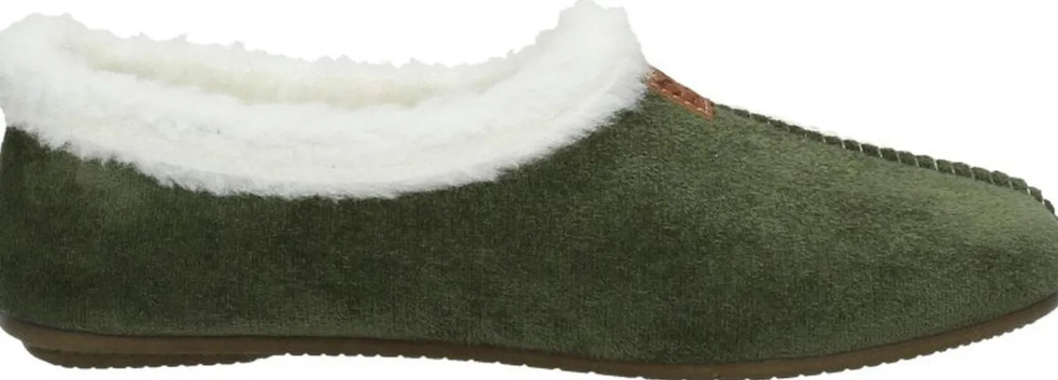 Sub55 Home Collection Pantoffels Dicht Khaki Hot