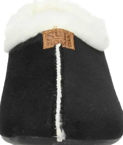 Sub55 Home Collection Pantoffels Dicht Zwart Online