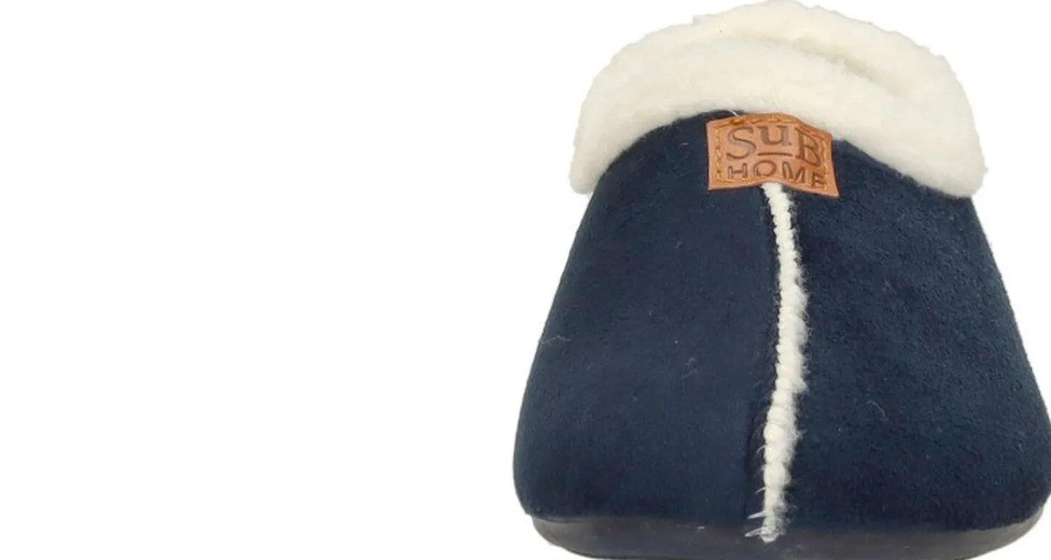 Sub55 Home Collection Pantoffels Dicht Blauw Hot