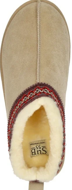 Sub55 Home Collection Pantoffels Dicht Beige Outlet
