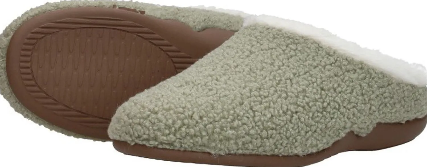 Sub55 Home Collection Pantoffels Open Groen Discount