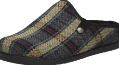 Fly Flot Pantoffels Open Donkergrijs Fashion
