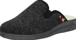 Cal Pantoffels Open Donkergrijs New
