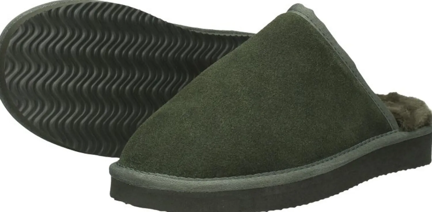 Sub55 Home Collection Pantoffels Open Khaki Best