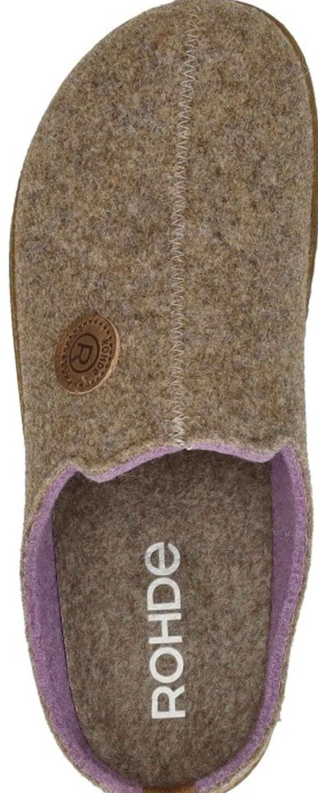 Rohde Pantoffels Open Beige Fashion